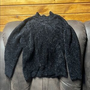 Limited Too Black Women's Cowl Neck Sweater